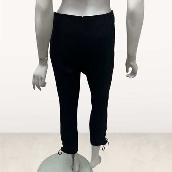 rag & bone Black Tie Ankle Leggings - Picture 5 of 8